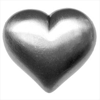 Big Sky 683131: Large Heart Cabinet Knob - Pewter
