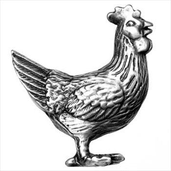 Big Sky 683135: Hen Cabinet Knob - Pewter