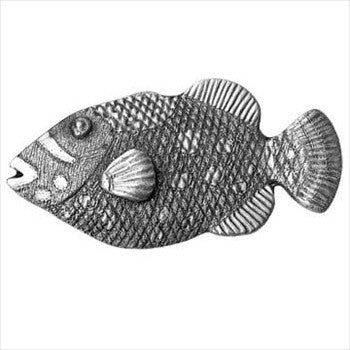 Big Sky 683143: Hook Fish Cabinet Knob - Pewter