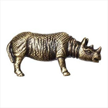 Big Sky 683266: Rhino Cabinet Knob - Antique Brass