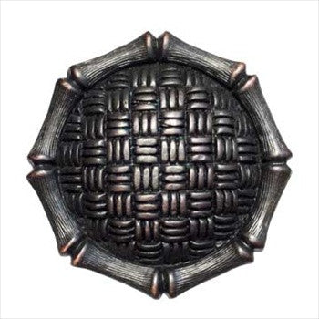 Big Sky 683375: Woven Strands And Bamboo Cabinet Knob - Oil Rubbed Bronze