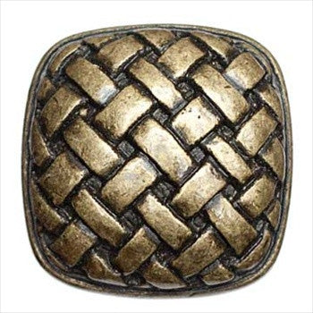 Big Sky 683390: Basket Weave - Antique Brass