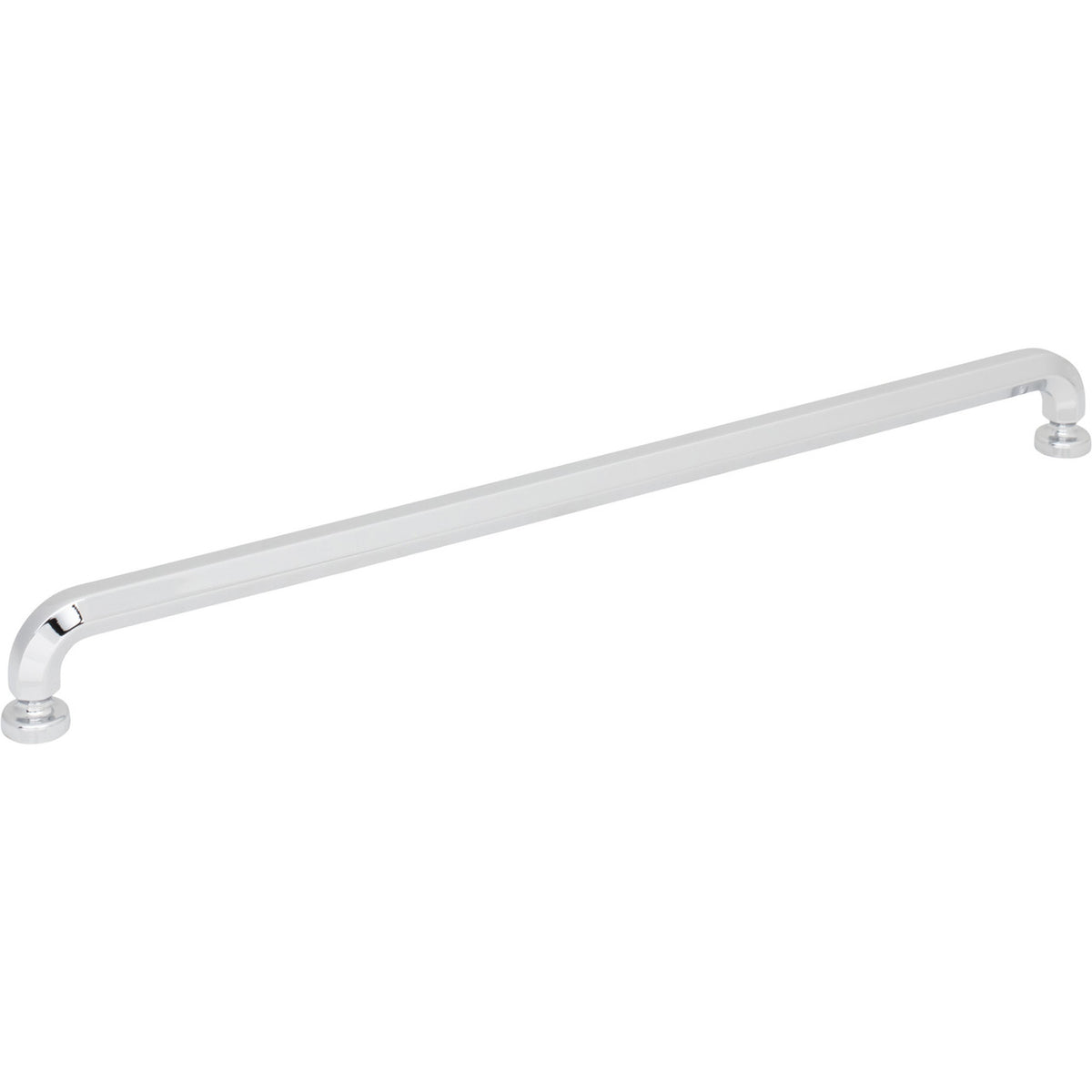 Top Knobs TK3326PC: 12" cc Stanmore D-Handle Cabinet Pull - Polished Chrome
