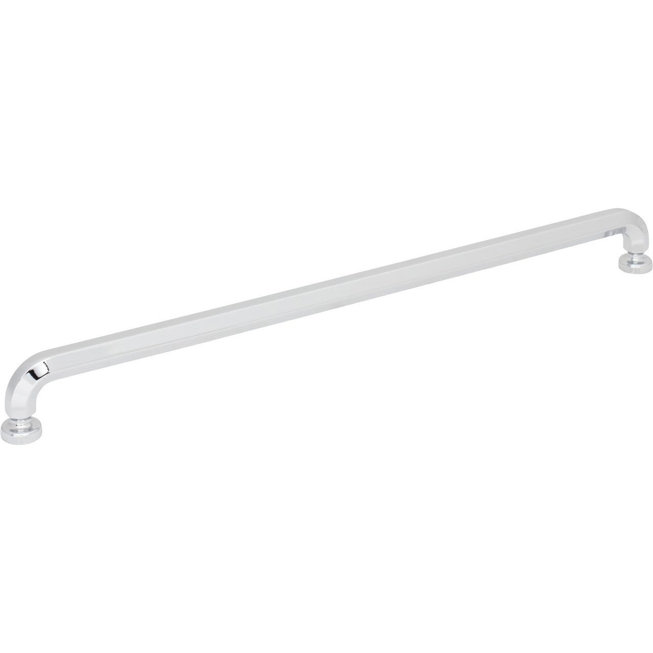 Top Knobs TK3326PC: 12" cc Stanmore D-Handle Cabinet Pull - Polished Chrome