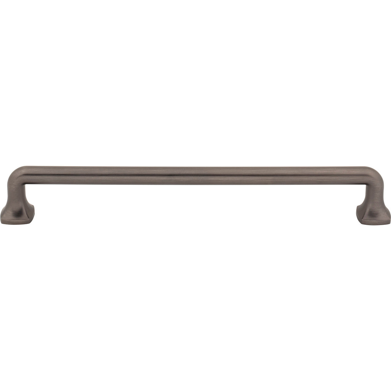 Jeffrey Alexander 663-12BNBDL: 12" cc Griffin Appliance Pull - Brushed Pewter