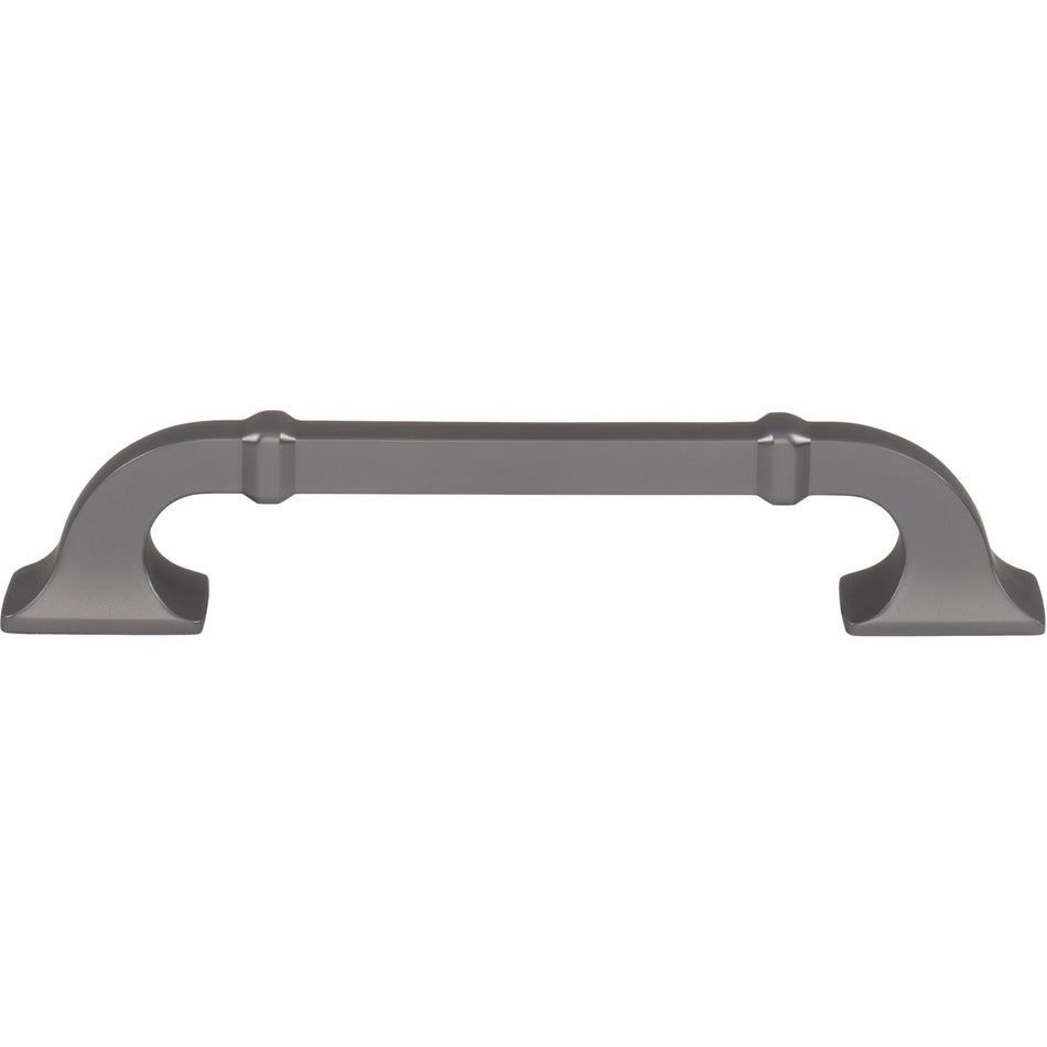 Top Knobs TK3312AG: 5-1/16" cc Califon Cabinet Pull - Ash Gray