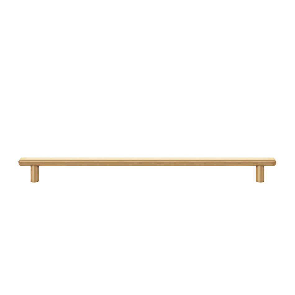 Atlas A6039-WB: 18" cc Finderne Appliance Pull - Warm Brass