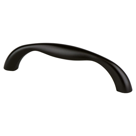 Berenson 7018-155-C: 96mm cc Valencia Cabinet Pull - Matte Black