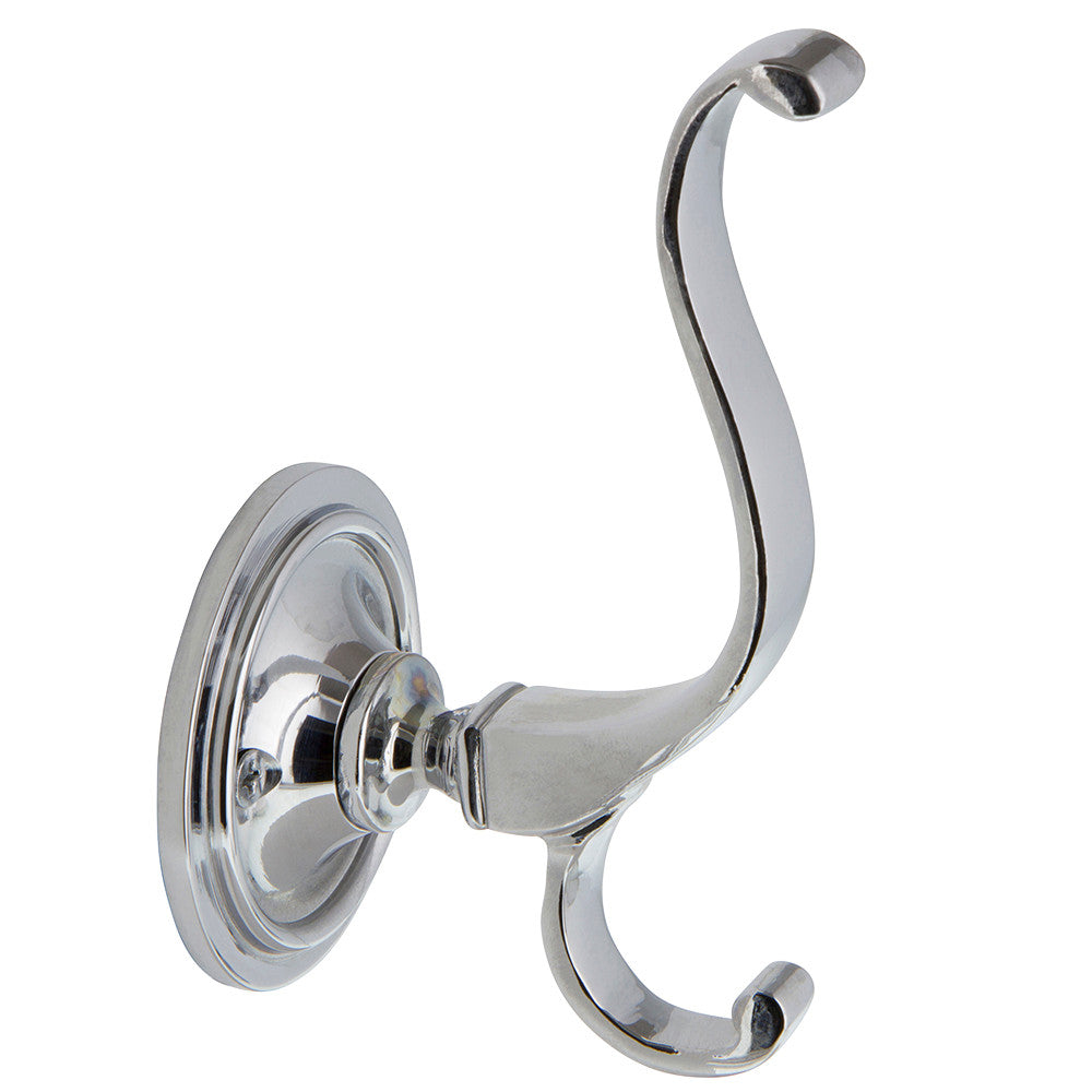 Nostalgic Warehouse 702308: Plain Coat Hook - Bright Chrome