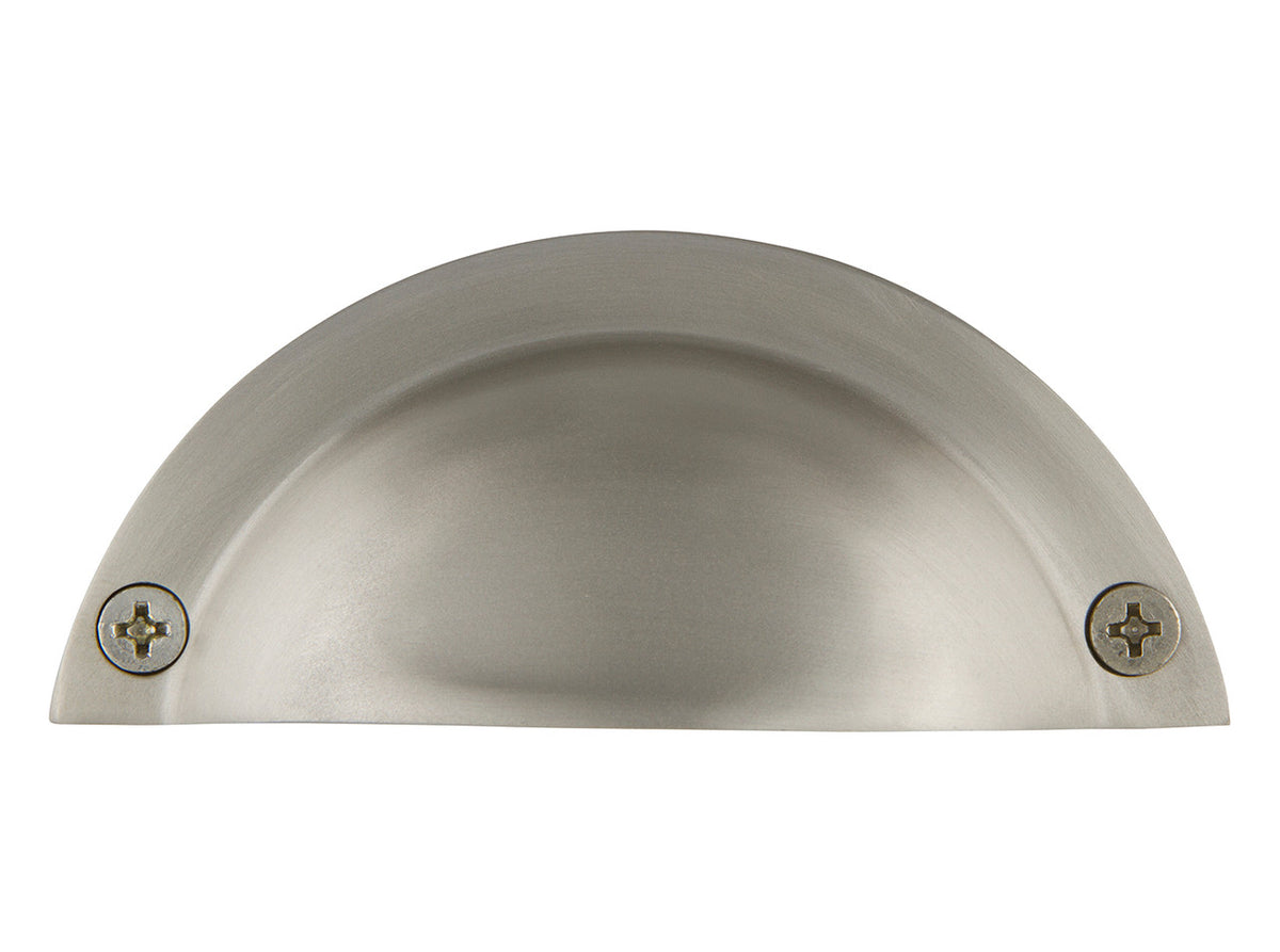 Nostalgic Warehouse 702321: 2-15/16" cc Plain Bin Pull - Satin Nickel