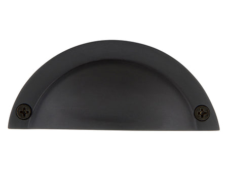 Nostalgic Warehouse 703007: 2-15/16" cc Plain Bin Pull - Oil-Rubbed Bronze
