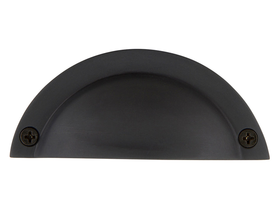 Nostalgic Warehouse 703007: 2-15/16" cc Plain Bin Pull - Oil-Rubbed Bronze