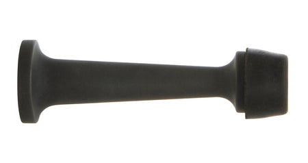 Nostalgic Warehouse 703009: 3" Rubber Tipped Door Stop - Oil-Rubbed Bronze