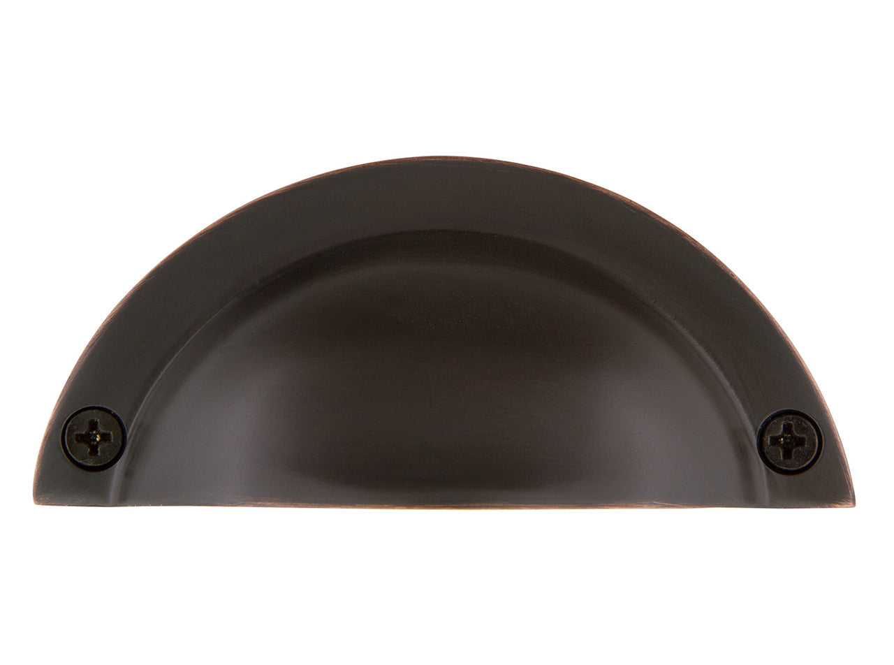 Nostalgic Warehouse 703696: 2-15/16" cc Plain Bin Pull - Timeless Bronze