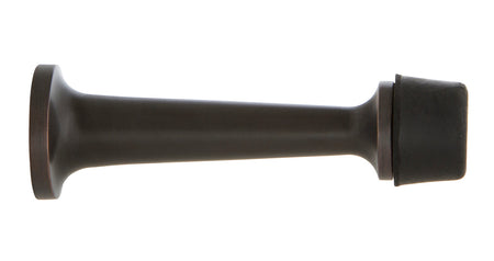 Nostalgic Warehouse 703697: 3" Rubber Tipped Door Stop - Timeless Bronze