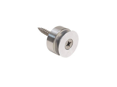 Sugatsune 7051EO: 30mm Flush Mount Glass Standoff - Satin Stainless Steel