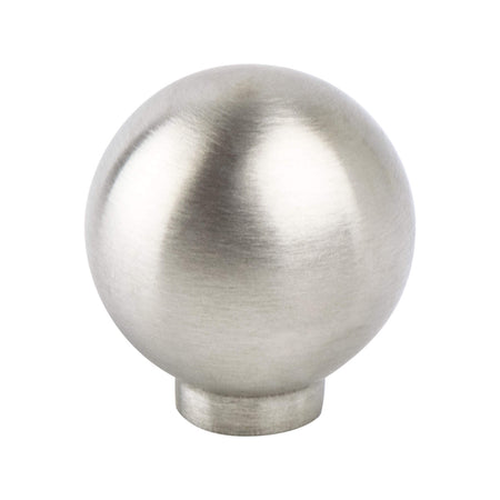 Berenson 7079-9SS-C: 1" Stainless Steel Cabinet Knob - Stainless Steel
