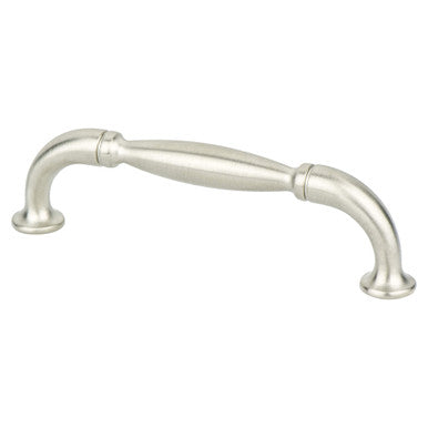 Berenson 7081-1BPN: 96mm cc Euro Classica Cabinet Pull - Brushed Nickel
