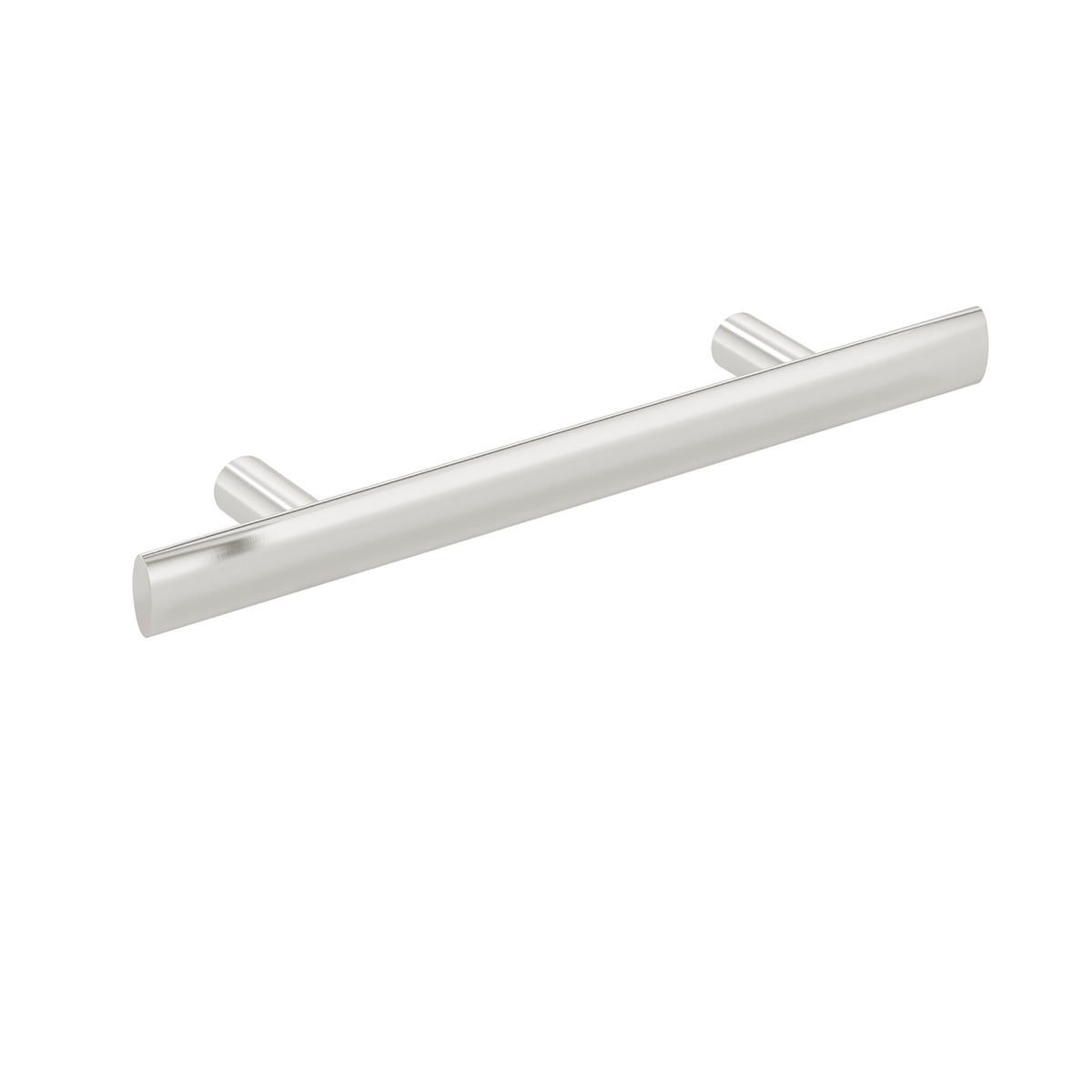 Sugatsune 7013-S: 96mm cc Oval Bar Cabinet Pull - Satin Stainless Steel