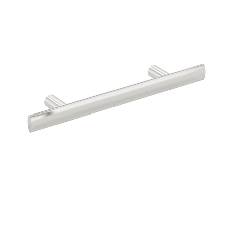 Sugatsune 7013-S: 96mm cc Oval Bar Cabinet Pull - Satin Stainless Steel