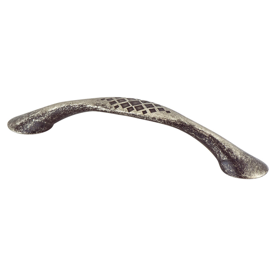Berenson 7105-1RN-C: 128mm cc Overture Cabinet Pull - Rustic Nickel