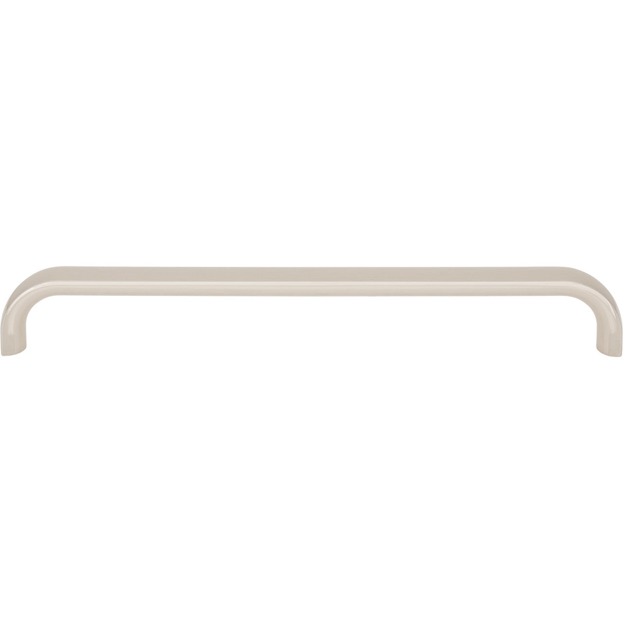 Top Knobs TK3348PN: 12" cc Brockwell Appliance Pull - Polished Nickel