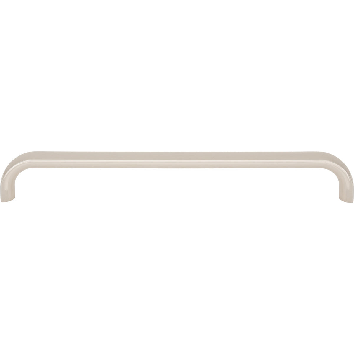 Top Knobs TK3349PN: 18" cc Brockwell Appliance Pull - Polished Nickel