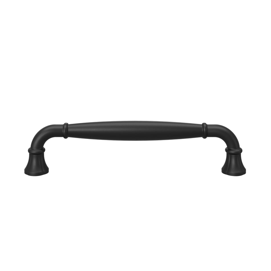 Atlas A6013-BL: 5-1/16" cc Lanehurst Cabinet Pull - Matte Black