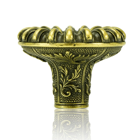 Edgar Bererbi 7177AB: 1-3/8" Nantucket Cabinet Knob - Artisan Brass