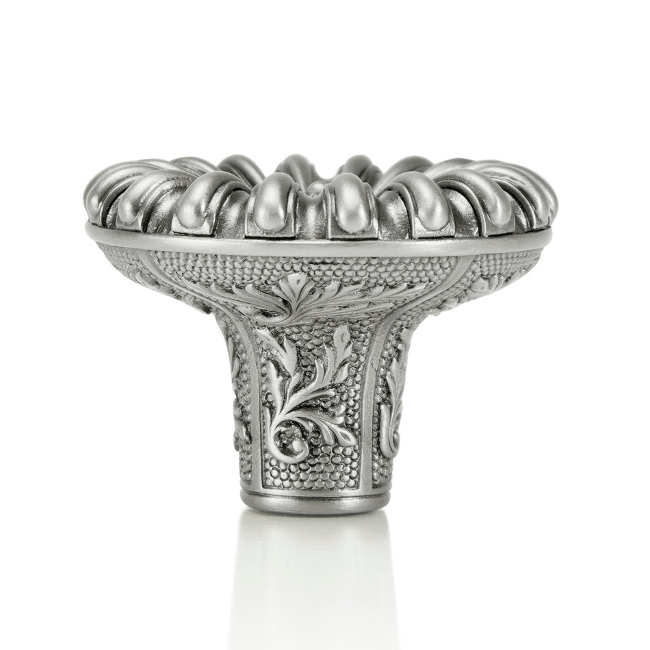 Edgar Bererbi 7177AN: 1-3/8" Nantucket Cabinet Knob - Antique Nickel