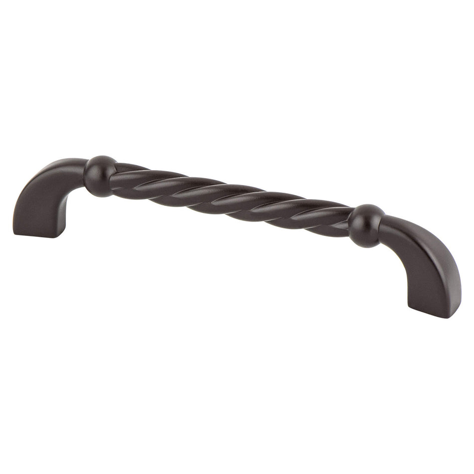 Berenson 7180-1010-C: 128mm cc Maestro Cabinet Pull - Rubbed Bronze