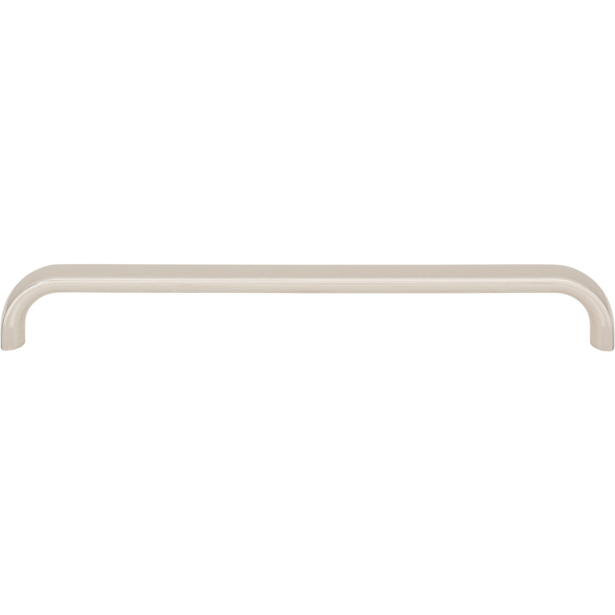 Top Knobs TK3345PN: 7-9/16" Brockwell D-Handle Cabinet Pull - Polished Nickel