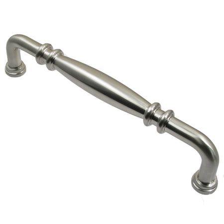 Rusticware 726SN: 10" cc Double Knuckle Appliance Pull - Satin Nickel