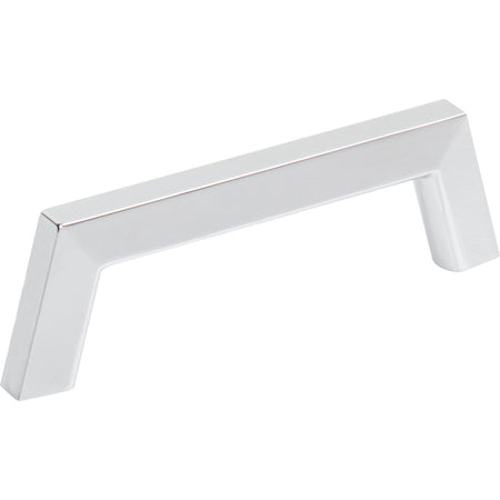 Jeffrey Alexander 566-96PC: 96mm cc Ivan Bar Cabinet Pull - Polished Chrome