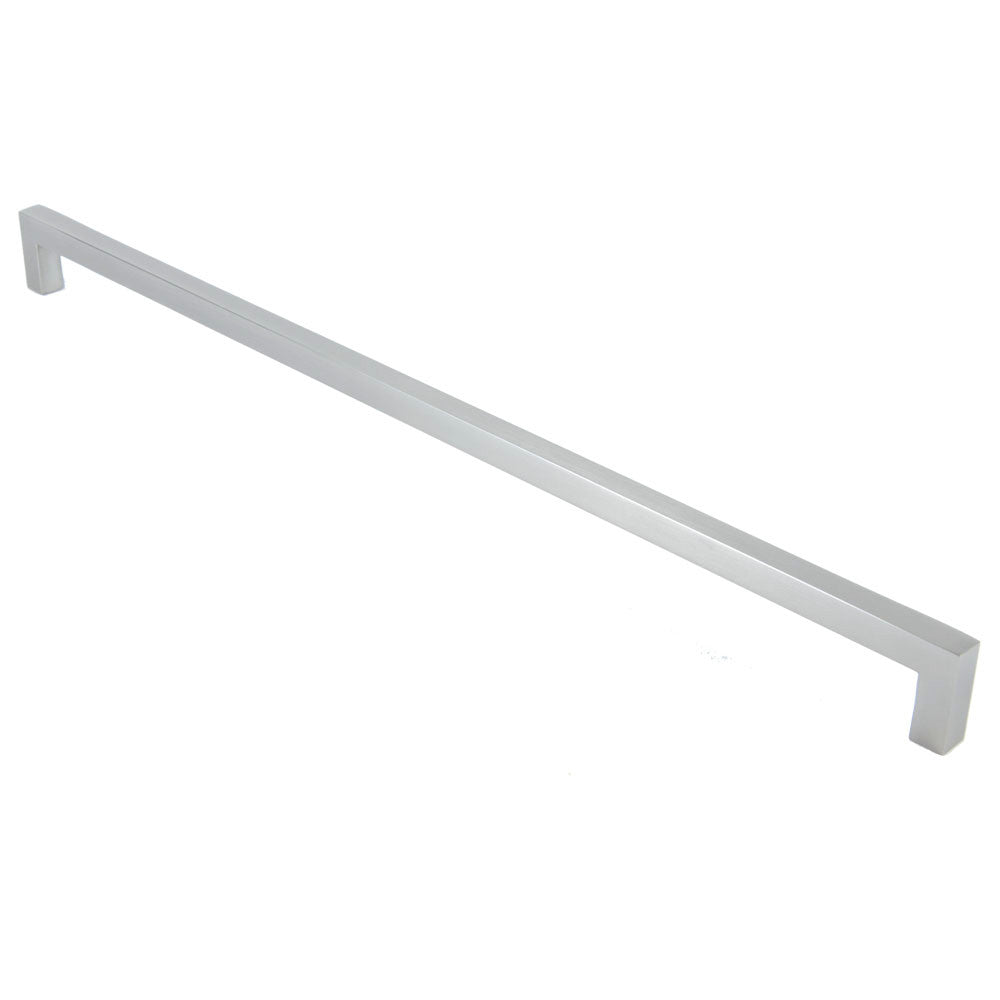 Rusticware 744SN: 12" cc Square Bar Appliance Pull - Satin Nickel