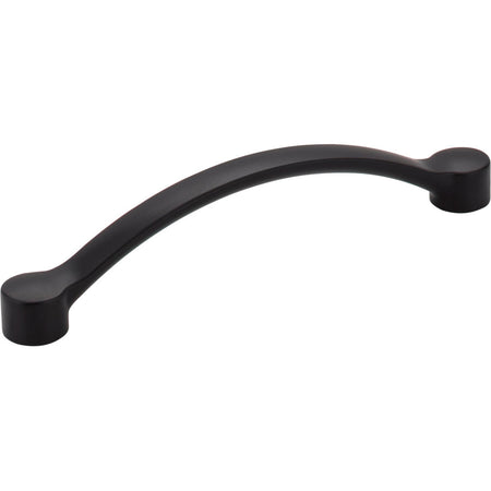 Elements 745-128BLK: 128 mm cc Belfast Arch Bar Cabinet Pull - Black