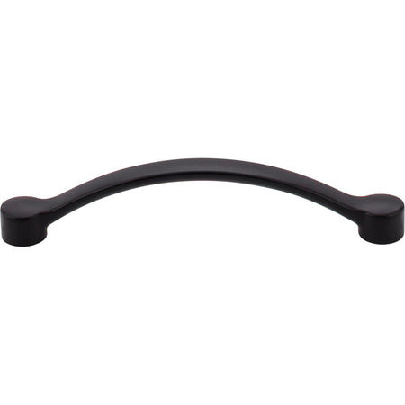 Elements 745-128BLK: 128 mm cc Belfast Arch Bar Cabinet Pull - Black