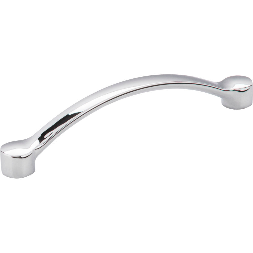 Elements 745-128PC: 128 mm cc Belfast Arch Bar Cabinet Pull - Polished Chrome
