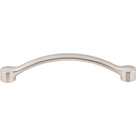 Elements 745-128SN: 128 mm cc Belfast Arch Bar Cabinet Pull - Satin Nickel