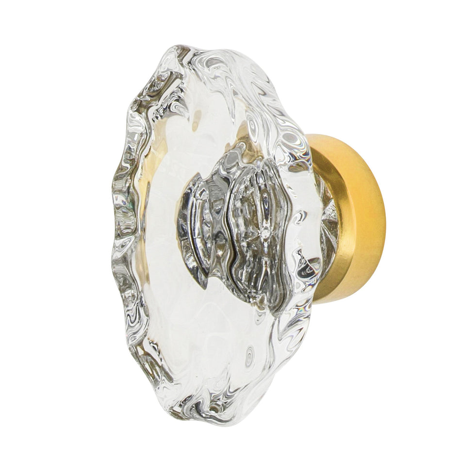 Nostalgic Warehouse 750020: 1-3/4"  Chateau Cabinet Knob - Polished Brass