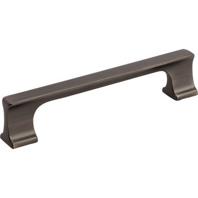 Jeffrey Alexander 752-128BNBDL: 128mm cc Sullivan Bar Cabinet Pull - Brushed Pewter