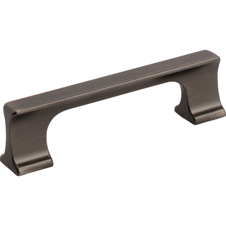 Jeffrey Alexander 752-96BNBDL: 96mm cc Sullivan Bar Cabinet Pull - Brushed Pewter