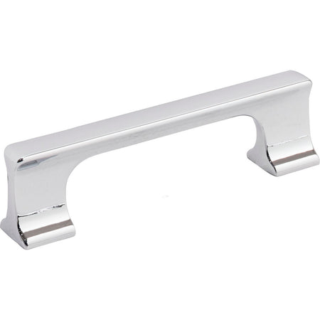 Jeffrey Alexander 752-96PC: 96mm cc Sullivan Bar Cabinet Pull - Polished Chrome