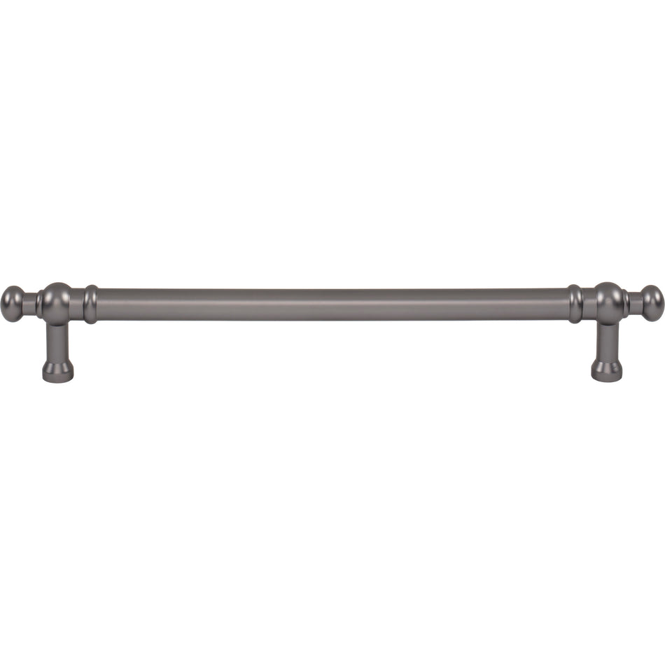 Top Knobs TK3304AG: 7-9/16" cc Wetherby Cabinet Pull - Ash Gray