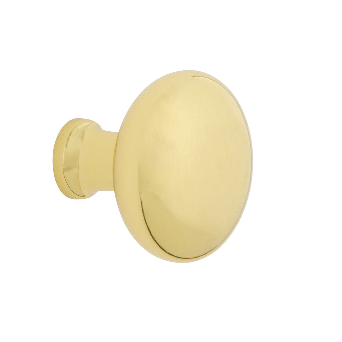 Nostalgic Warehouse 756091: 1-3/8" New York Cabinet Knob - Polished Brass