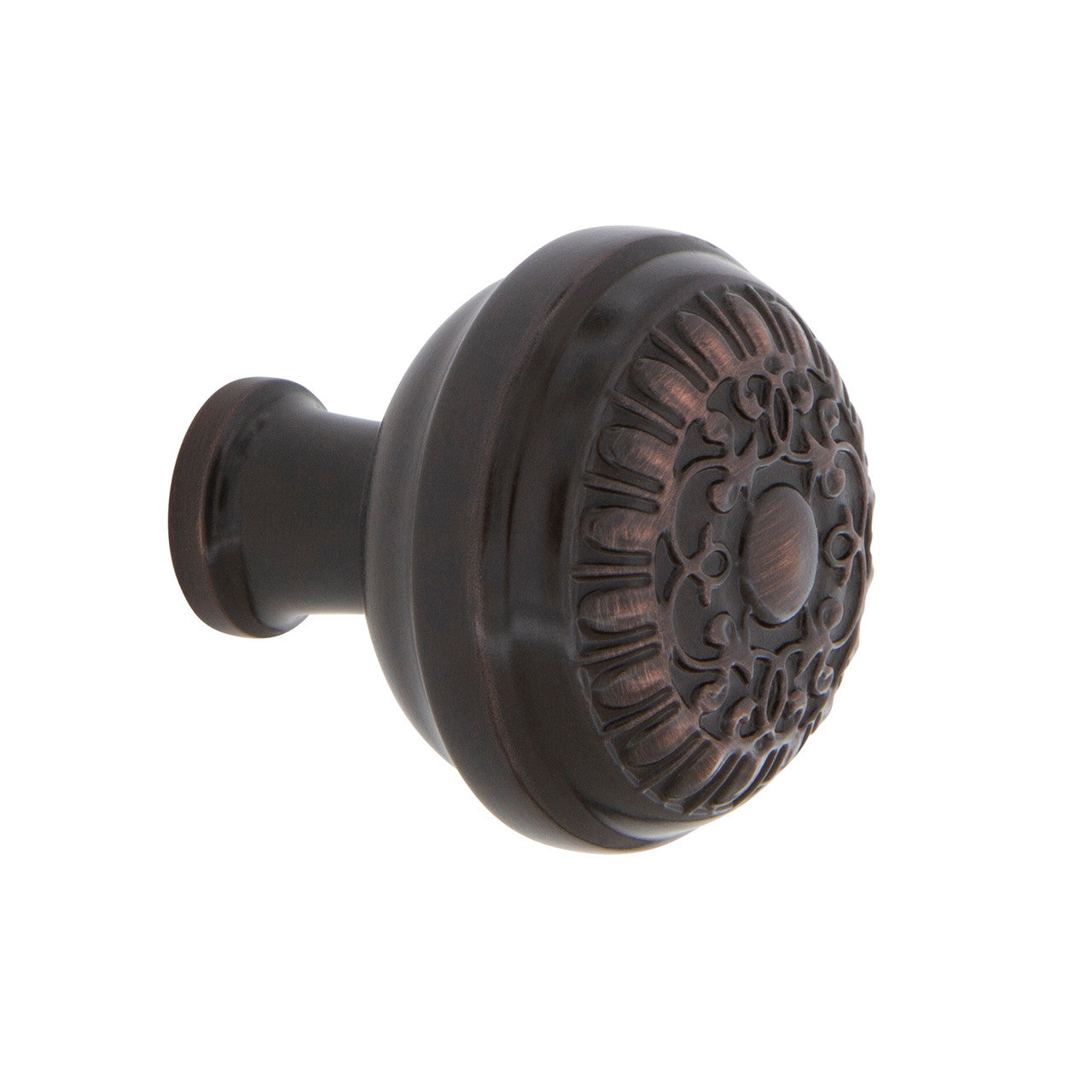 Nostalgic Warehouse 756102: 1-3/8" Egg & Dart Cabinet Knob - Timeless Bronze