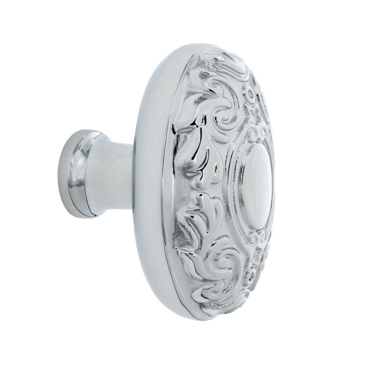 Nostalgic Warehouse 756106: 1-3/4" Victorian Cabinet Knob - Bright Chrome