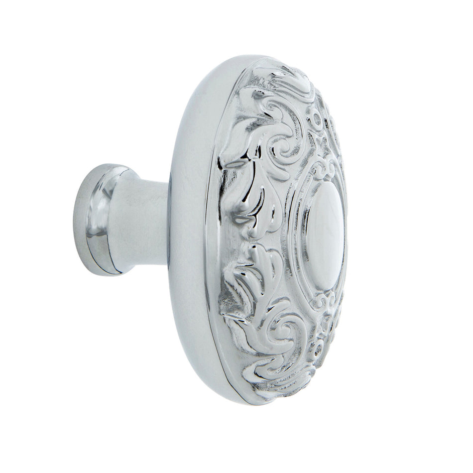 Nostalgic Warehouse 756106: 1-3/4" Victorian Cabinet Knob - Bright Chrome