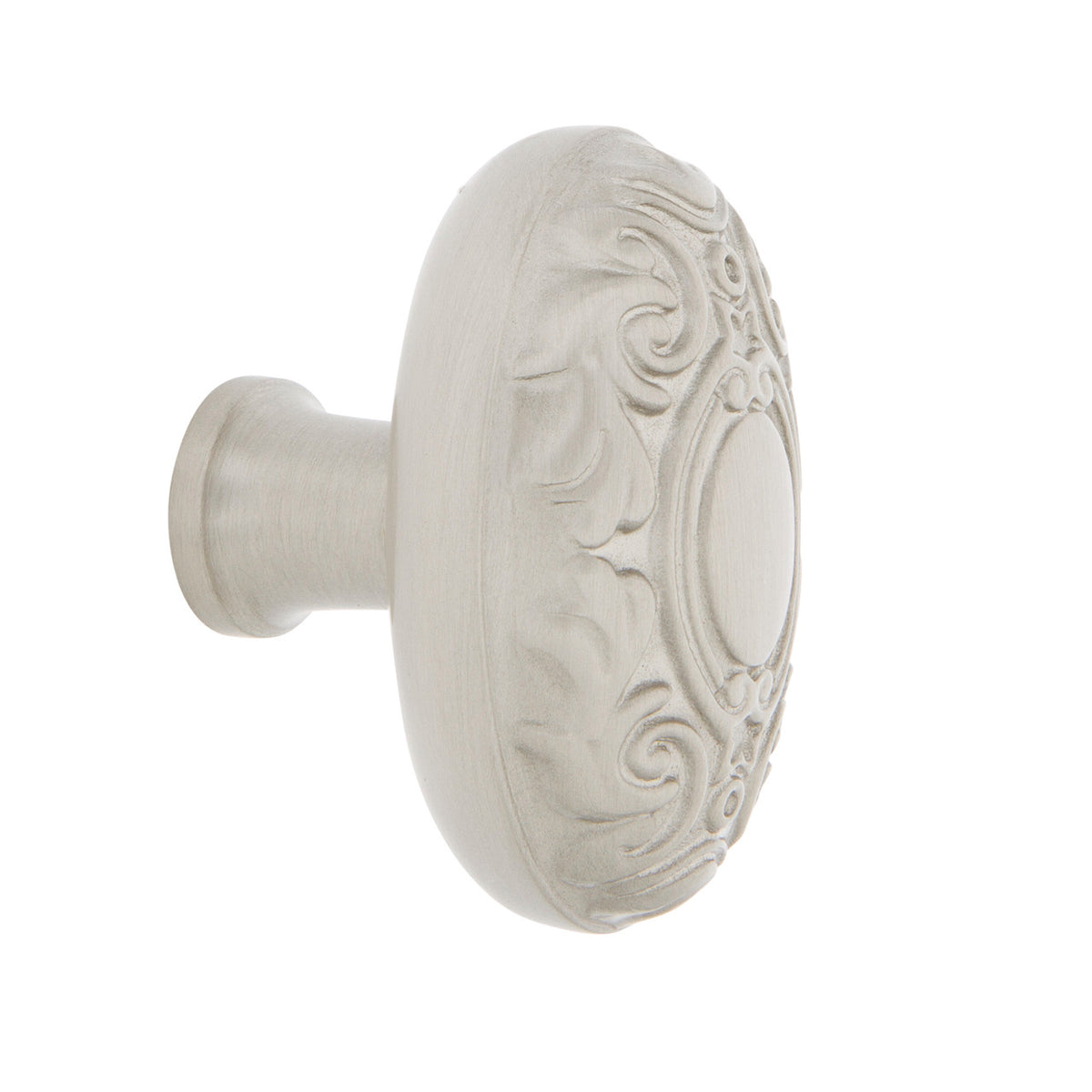 Nostalgic Warehouse 756109: 1-3/4" Victorian Cabinet Knob - Satin Nickel