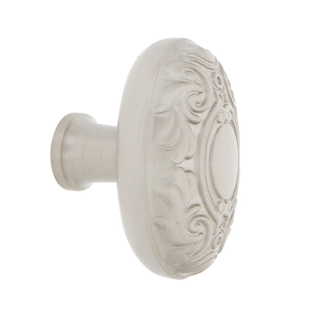 Nostalgic Warehouse 756109: 1-3/4" Victorian Cabinet Knob - Satin Nickel